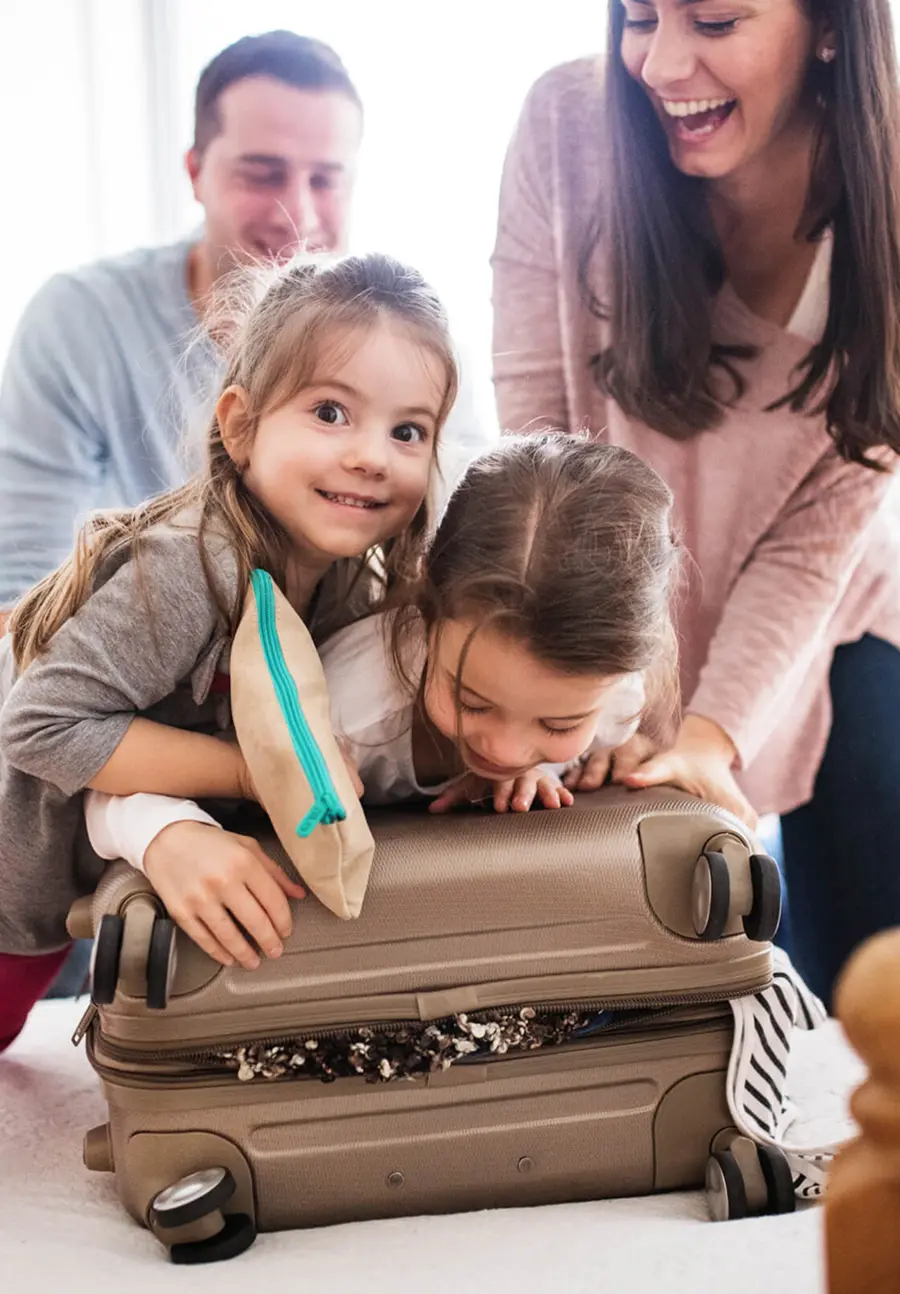Family Packing Bags