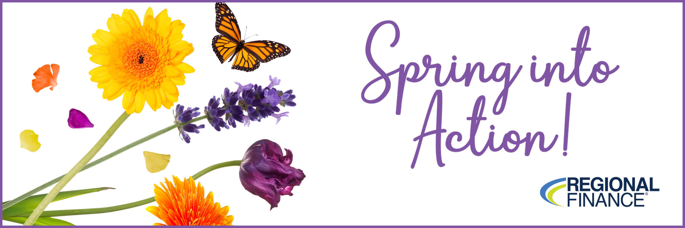 spring into action banner