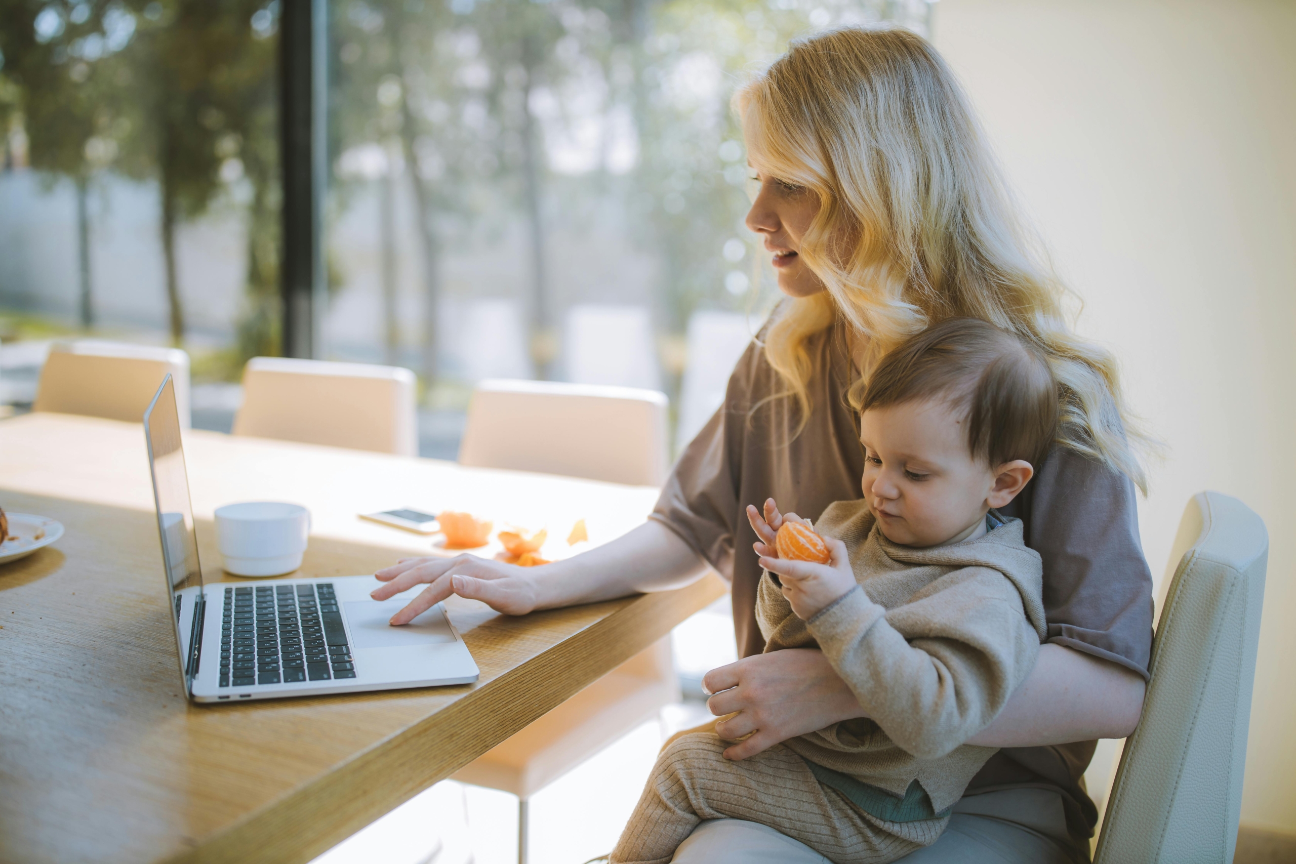 New parent planning and budgeting for baby expenses